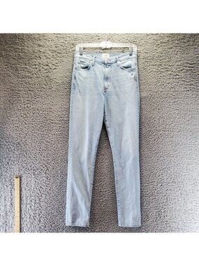 Citizens Of Humanity Jeans Womens 27 Blue Olivia Cotton Mid-Rise Slim Fit